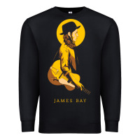 Black james bay müsic Premium Sweatshirt - linhVisuals