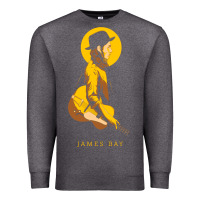 Charcoal Heather james bay müsic Premium Sweatshirt - linhVisuals