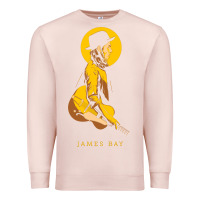Pale Pink james bay müsic Premium Sweatshirt - linhVisuals