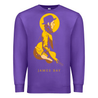 Purple james bay müsic Premium Sweatshirt - linhVisuals