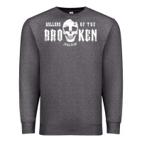 Charcoal Heather jelly roll  rap müsic Premium Sweatshirt - linhVisuals