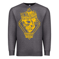 Charcoal Heather jelly roll  rap müsic Premium Sweatshirt - linhVisuals