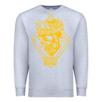 Heather Grey jelly roll  rap müsic Premium Sweatshirt - linhVisuals