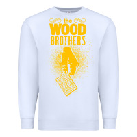 White the wood brothers blues Premium Sweatshirt - linhVisuals