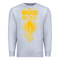 Heather Grey the wood brothers blues Premium Sweatshirt - linhVisuals