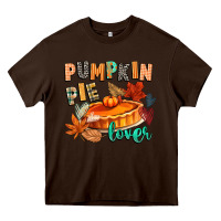 Chocolate Brown pumpkin pie lover Heavy Core Tee - CowGirlArtShop