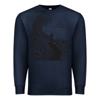 Navy the wood brothers blues Premium Sweatshirt - linhVisuals