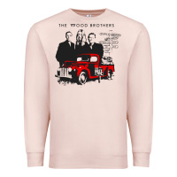 Pale Pink the wood brothers blues Premium Sweatshirt - linhVisuals