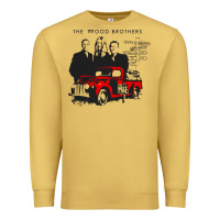 Antique Gold the wood brothers blues Premium Sweatshirt - linhVisuals
