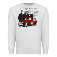 Oatmeal Heather the wood brothers blues Premium Sweatshirt - linhVisuals