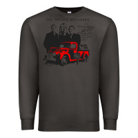 Smoke the wood brothers blues Premium Sweatshirt - linhVisuals