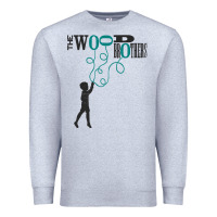 Heather Grey the wood brothers blues Premium Sweatshirt - linhVisuals