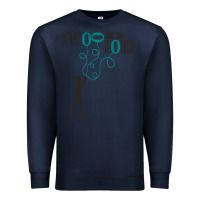Navy the wood brothers blues Premium Sweatshirt - linhVisuals