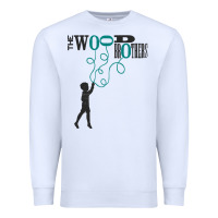 White the wood brothers blues Premium Sweatshirt - linhVisuals