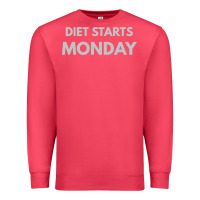 Cardinal diet starts monday Premium Sweatshirt - linhVisuals