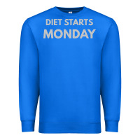 True Royal diet starts monday Premium Sweatshirt - linhVisuals