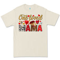 Bone One loved mama valentines day Premium Tee - HowdyJamesFarm
