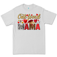 Dove Grey One loved mama valentines day Premium Tee - HowdyJamesFarm