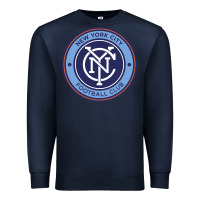 Navy the-new-york-city-fc Premium Sweatshirt - linhVisuals
