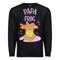 Papa Frog Premium Sweatshirt | Teevron