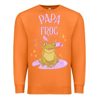 Carrot papa frog Premium Sweatshirt - linhVisuals