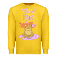 Lemon papa frog Premium Sweatshirt - linhVisuals
