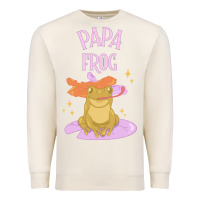 Sandshell papa frog Premium Sweatshirt - linhVisuals