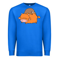 True Royal sloth and highland cow Premium Sweatshirt - linhVisuals
