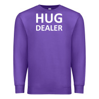 Purple hug dealer Premium Sweatshirt - linhVisuals