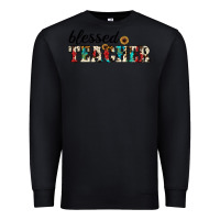 Black blessed teacher Premium Sweatshirt - JahusDesignShop