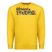 Lemon blessed teacher Premium Sweatshirt - JahusDesignShop