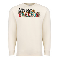Sandshell blessed teacher Premium Sweatshirt - JahusDesignShop