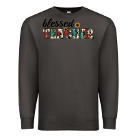 Smoke blessed teacher Premium Sweatshirt - JahusDesignShop