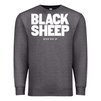 Charcoal Heather black sheep Premium Sweatshirt - linhVisuals
