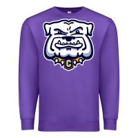 Purple chelse bulldogs Premium Sweatshirt - linhVisuals