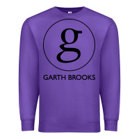 Purple garth brooks Premium Sweatshirt - linhVisuals
