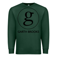 Sports Green garth brooks Premium Sweatshirt - linhVisuals