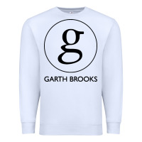 White garth brooks Premium Sweatshirt - linhVisuals