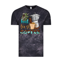 Cloud Black coffee cups but first coffee bbs Vintage Tee - BundleAndBundleShop