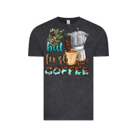 Vintage Black coffee cups but first coffee bbs Vintage Tee - BundleAndBundleShop