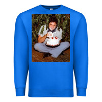 True Royal johnny cash eating cake in a bush Premium Sweatshirt - linhVisuals