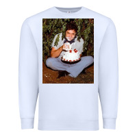 White johnny cash eating cake in a bush Premium Sweatshirt - linhVisuals