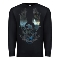Black unsc Premium Sweatshirt - linhVisuals