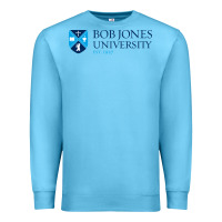 Ocean Blue bob jones university, greenville Premium Sweatshirt - linhVisuals