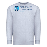 Heather Grey bob jones university, greenville Premium Sweatshirt - linhVisuals
