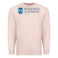 Pale Pink bob jones university, greenville Premium Sweatshirt - linhVisuals