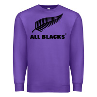 Purple New Zealand Color Are Blacks Premium Sweatshirt - linhVisuals