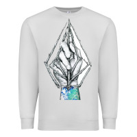 Dove Grey volcom Premium Sweatshirt - linhVisuals