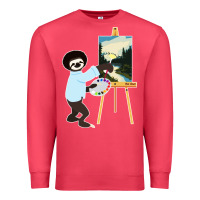 Cardinal bob sloth Premium Sweatshirt - linhVisuals