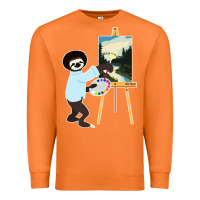 Carrot bob sloth Premium Sweatshirt - linhVisuals
